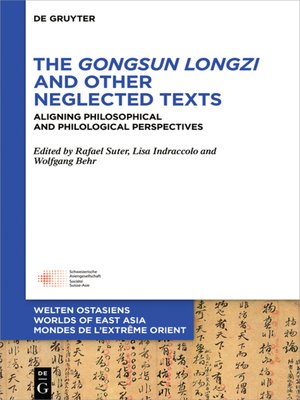 cover image of The Gongsun Longzi and Other Neglected Texts